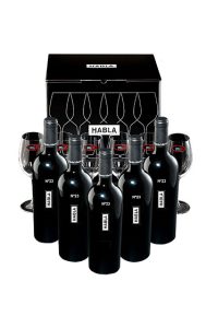 comparar precios vino Estuche Habla Nº 23 2017 (x6) con 6 copas Riedel